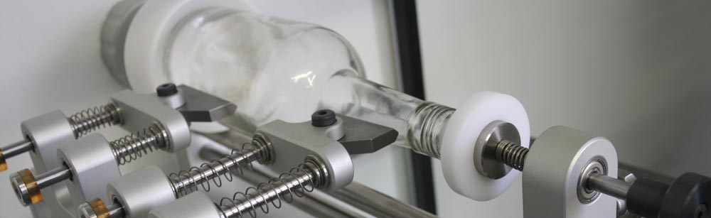 quality control and bottle measuring equipment